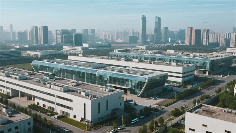 綠色生態園區——合肥生物制藥辦公廠房裝修設計