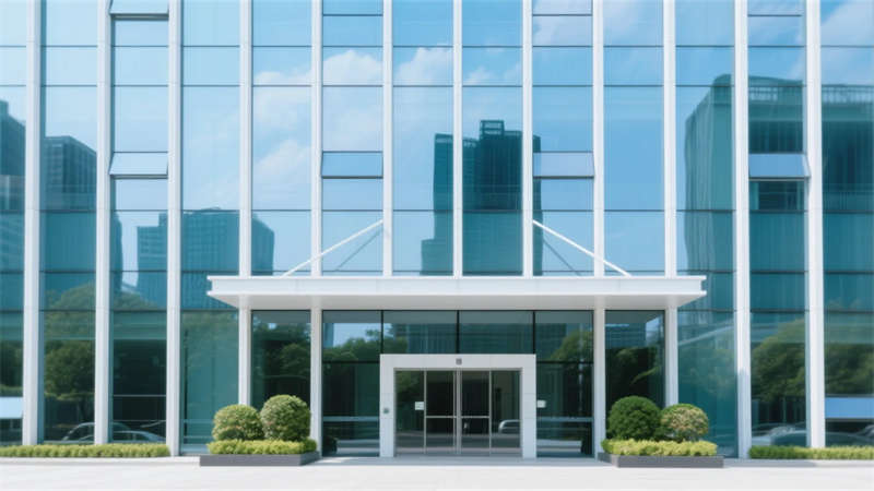 生態融合空間，合肥聯合體辦公樓裝修設計效果圖欣賞