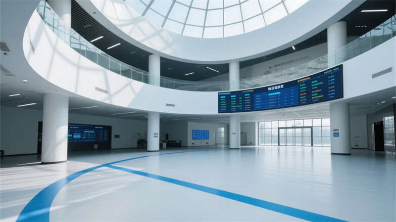 透明化生產動線，合肥食品研發廠房裝修設計效果圖