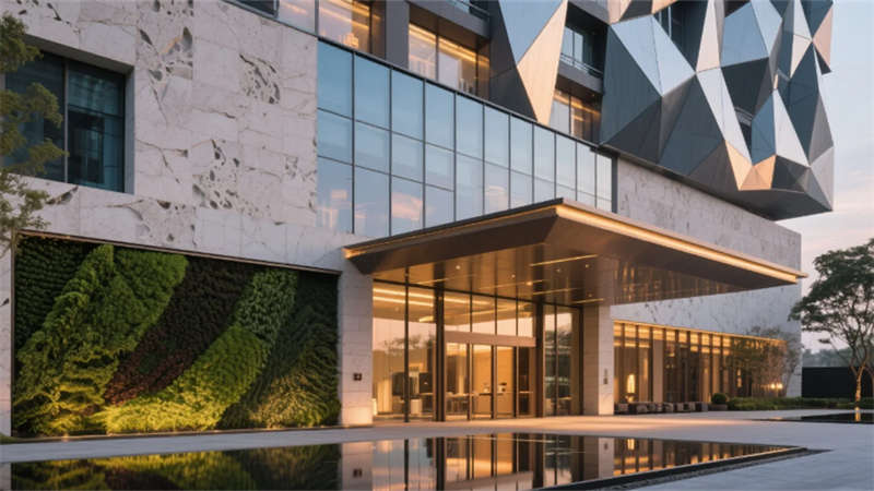 自然謐境，城市棲居——合肥5000平酒店裝修設計效果圖