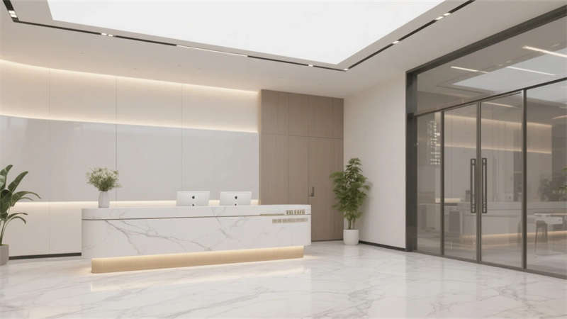 智能舒適，高效靈動，合肥現代簡約辦公空間設計