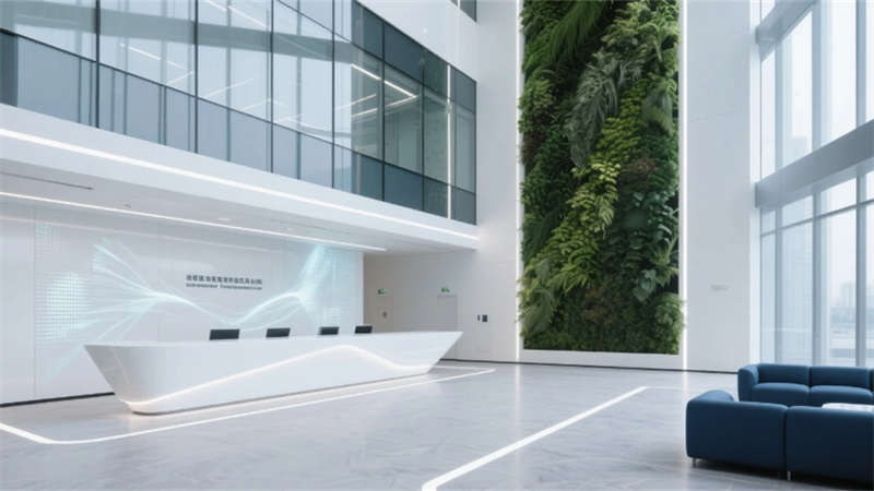 生態科技交響，未來芯城啟幕，合肥集成電路生產廠房裝修設計效果