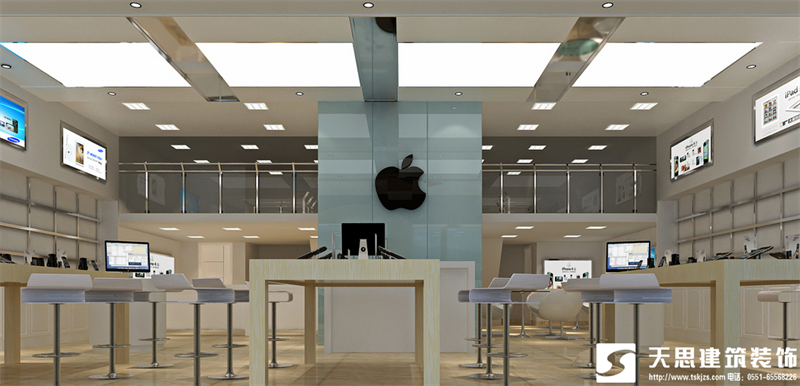合肥蘋果專賣店設(shè)計(jì)裝修風(fēng)格，專賣店裝修，專賣店設(shè)計(jì)