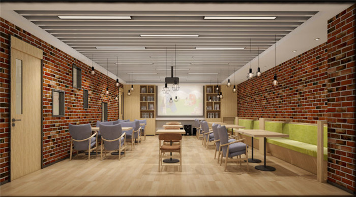 合肥教育培訓(xùn)機構(gòu)裝修效果圖